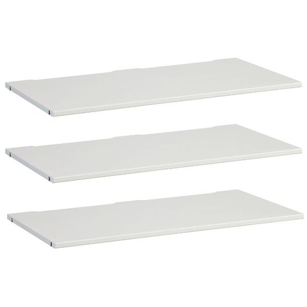 Set de 3 étagère supplémentaires pour armoire 100 cm