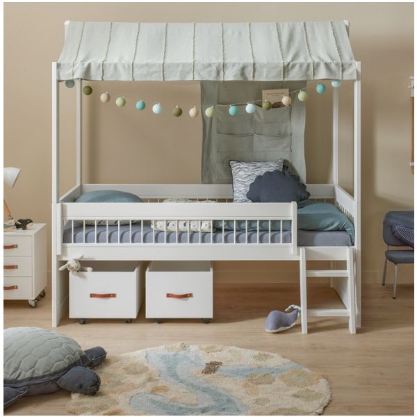 Essence Stoffdach für Hausbett – Salbeiblau