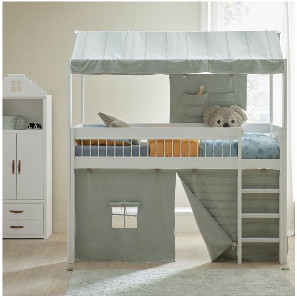 Essence Stoffdach für Hausbett – Salbeiblau
