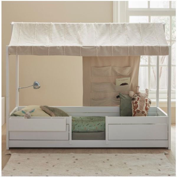 Essence Stoffdach für Hausbett – Natur