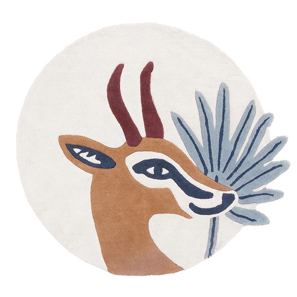 Round Rug - Gazelle