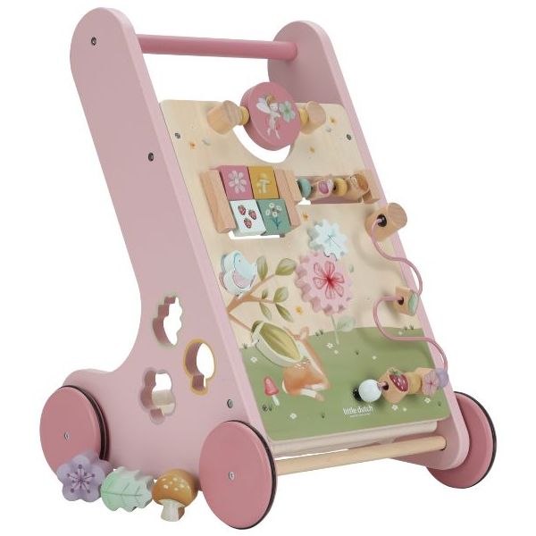 Trotteur multi-activités en bois - Fairy Garden