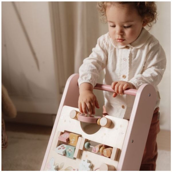 Trotteur multi-activités en bois - Fairy Garden