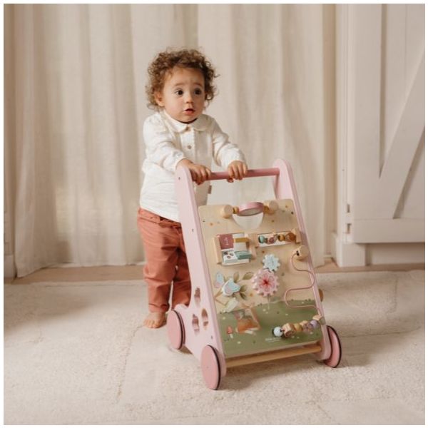 Trotteur multi-activités en bois - Fairy Garden