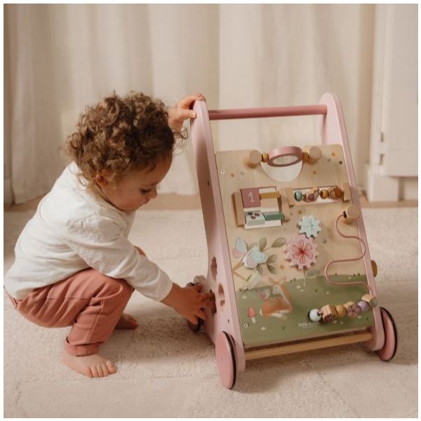 Trotteur multi-activités en bois - Fairy Garden