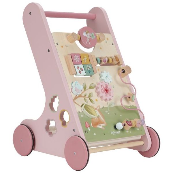 Trotteur multi-activités en bois - Fairy Garden