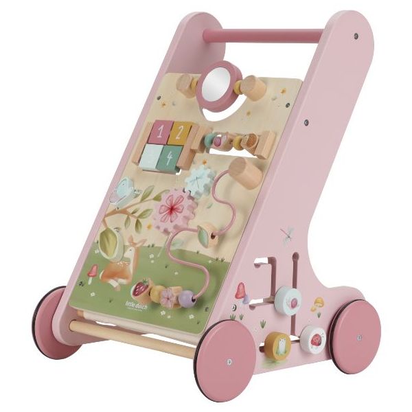 Trotteur multi-activités en bois - Fairy Garden