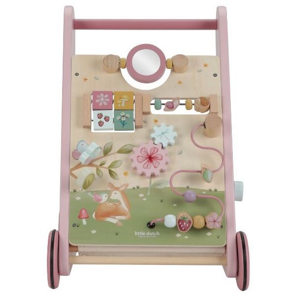 Trotteur multi-activités en bois - Fairy Garden