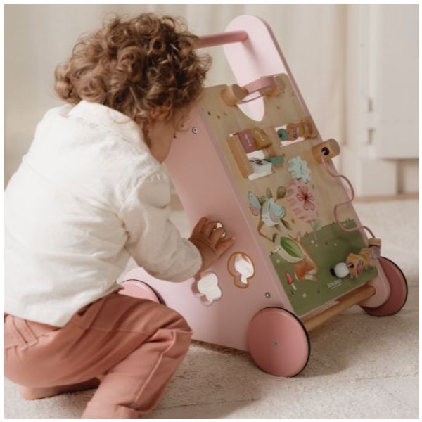 Trotteur multi-activités en bois - Fairy Garden