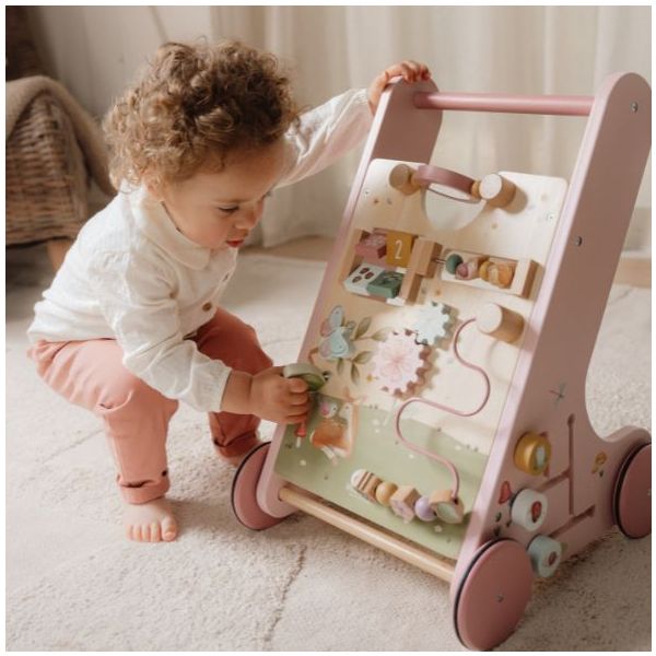 Trotteur multi-activités en bois - Fairy Garden