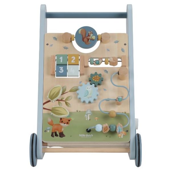 Trotteur multi-activités en bois - Forest Friends