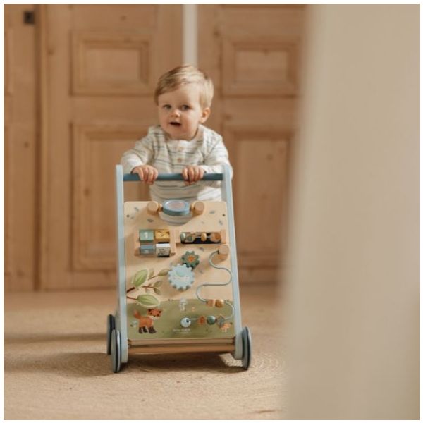 Trotteur multi-activités en bois - Forest Friends