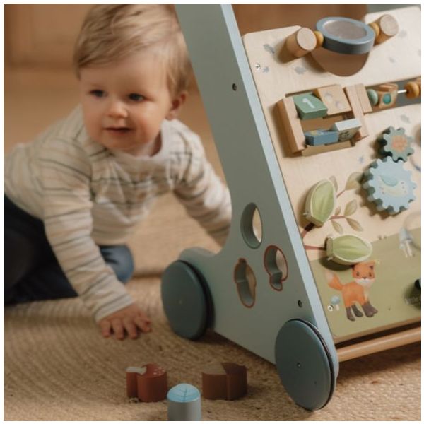 Trotteur multi-activités en bois - Forest Friends