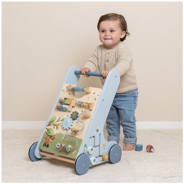 Trotteur multi-activités en bois - Forest Friends