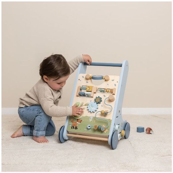 Trotteur multi-activités en bois - Forest Friends