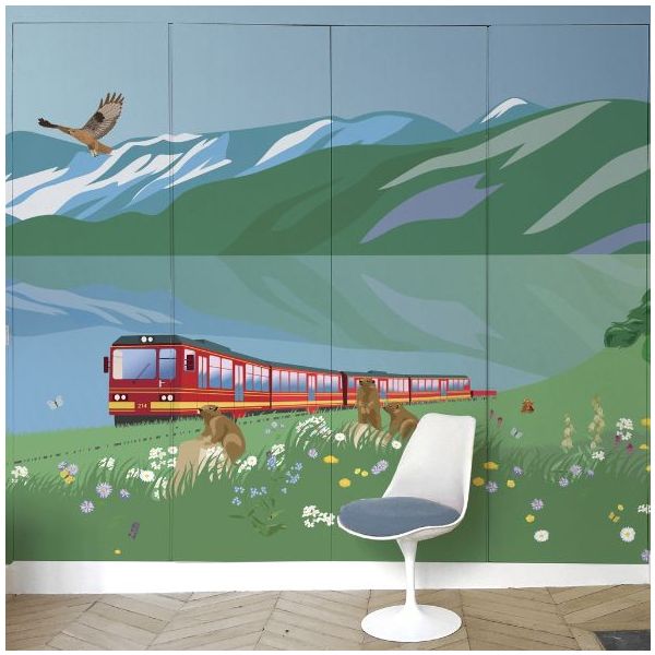 Décor Glacier Express