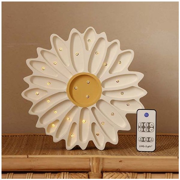 Lampe Marguerite - Blanc