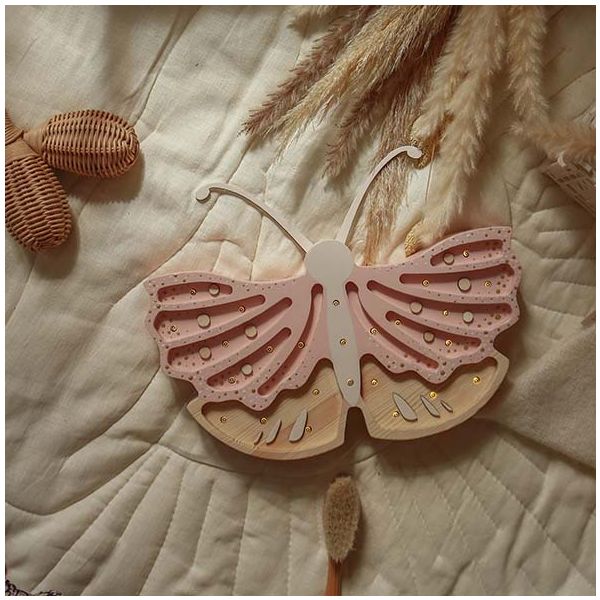 Schmetterling Lampe - Rosa