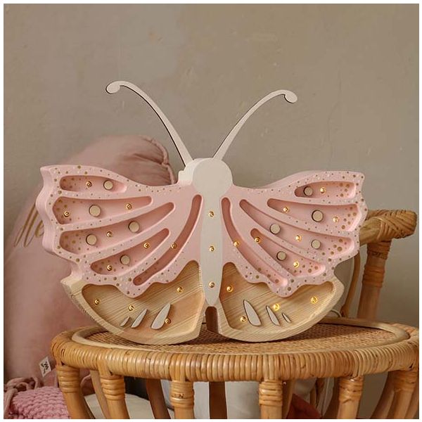 Schmetterling Lampe - Rosa