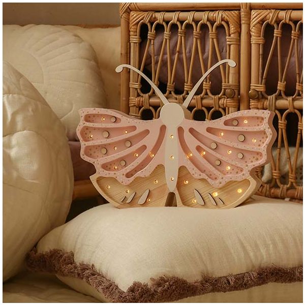 Schmetterling Lampe - Rosa