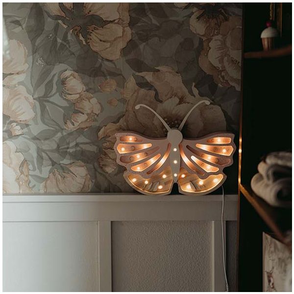Schmetterling Lampe - Rosa