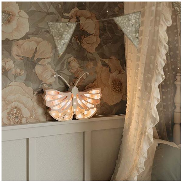 Schmetterling Lampe - Rosa