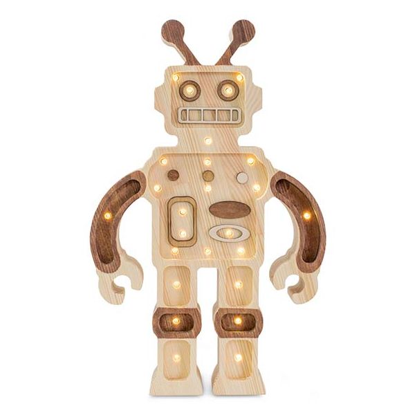 Lampe Robot - Marron