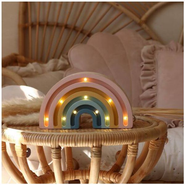 Petite Lampe Arc-en-ciel - Retro