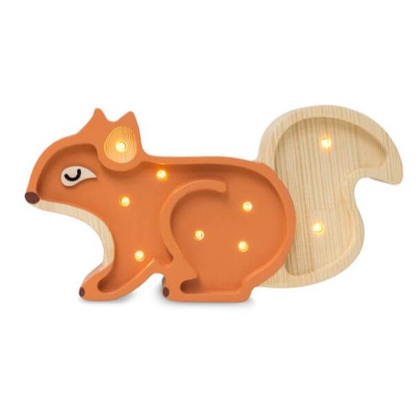 Petite Lampe Écureuil - Gingembre