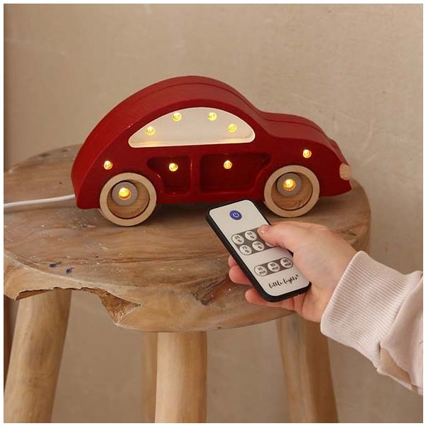 Petite Lampe Voiture Coccinelle - Rouge