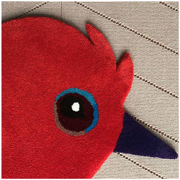 Tapis Cardinal - Rouge