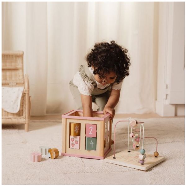 Cube d'activités en bois - Fairy Garden