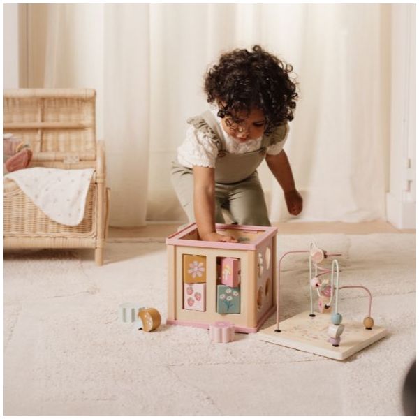 Cube d'activités en bois - Fairy Garden