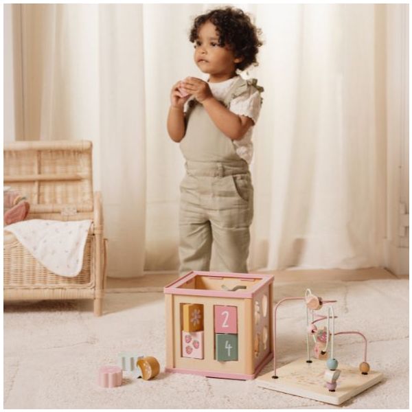 Cube d'activités en bois - Fairy Garden