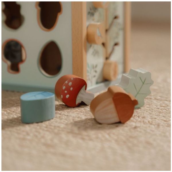 Cube d'activités en bois - Forest Friends