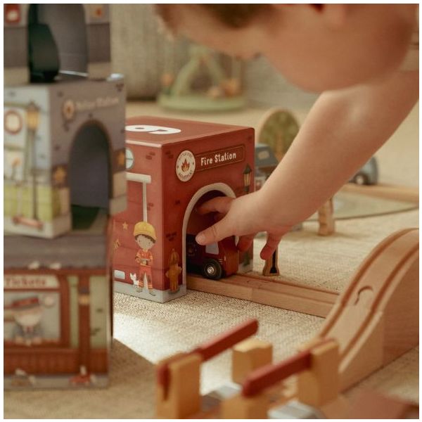 Stacking Blocks with Cars