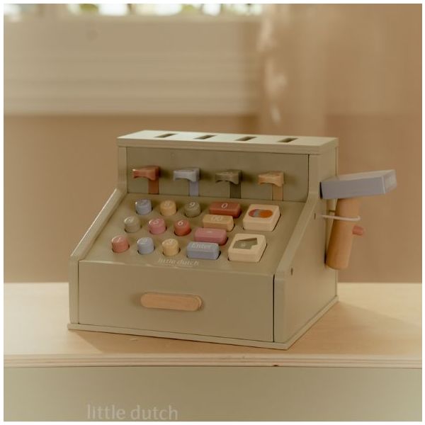 Wooden Cash Register