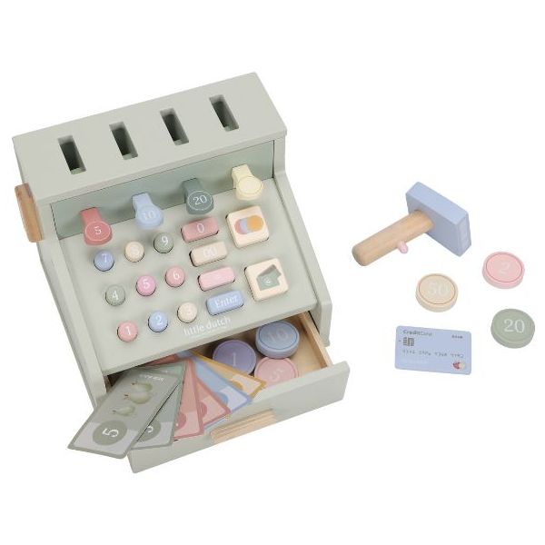 Wooden Cash Register