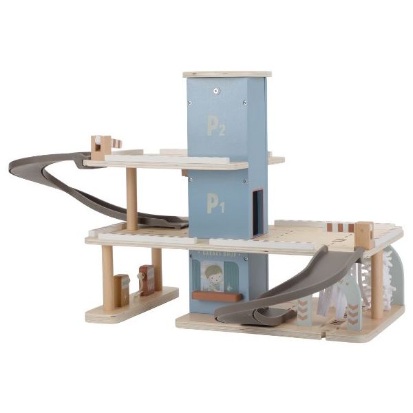 Wooden Garage with Accessories