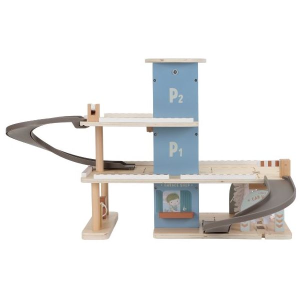 Wooden Garage with Accessories