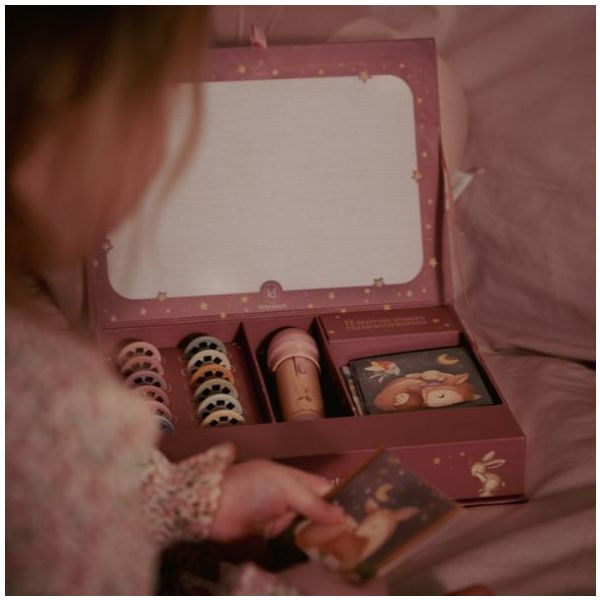 Lampe de poche projecteur d'histoires - Rose