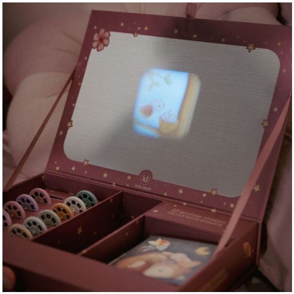 Lampe de poche projecteur d'histoires - Rose
