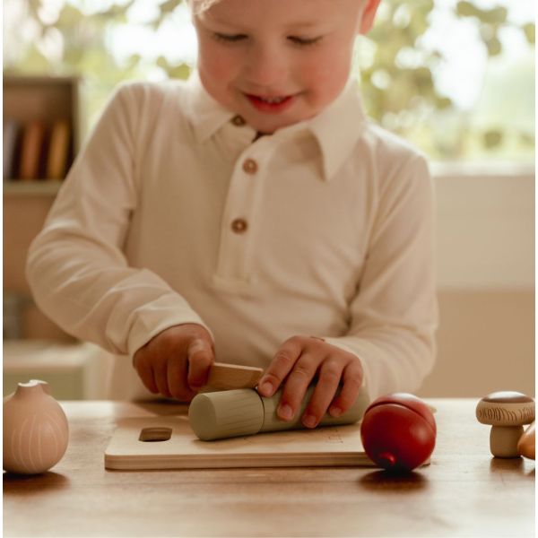 Wooden Cutting Vegetables