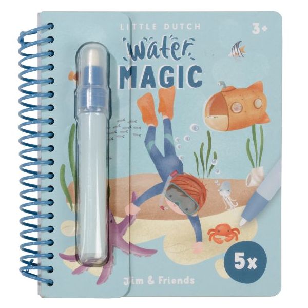 Magic Water Coloring Book - Jim & Friends