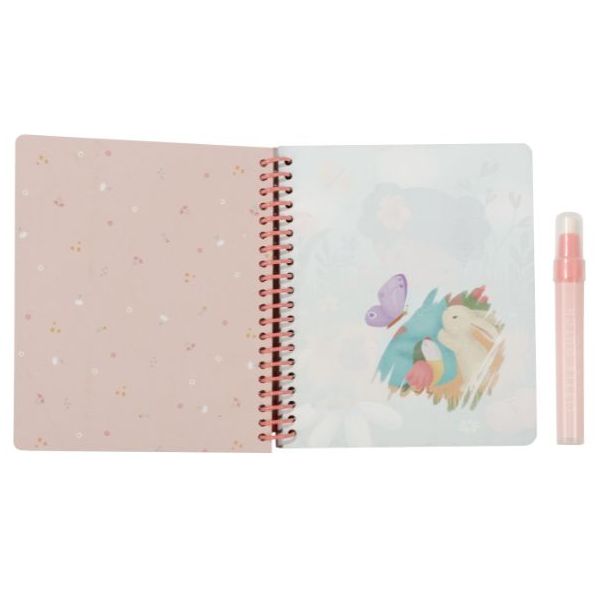 Livre de coloriage à l'eau magique - Rosa & Friends