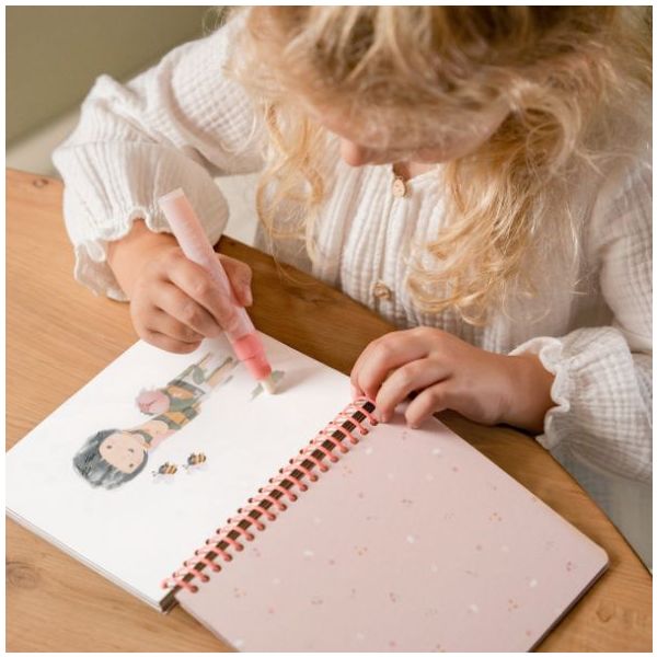 Livre de coloriage à l'eau magique - Rosa & Friends