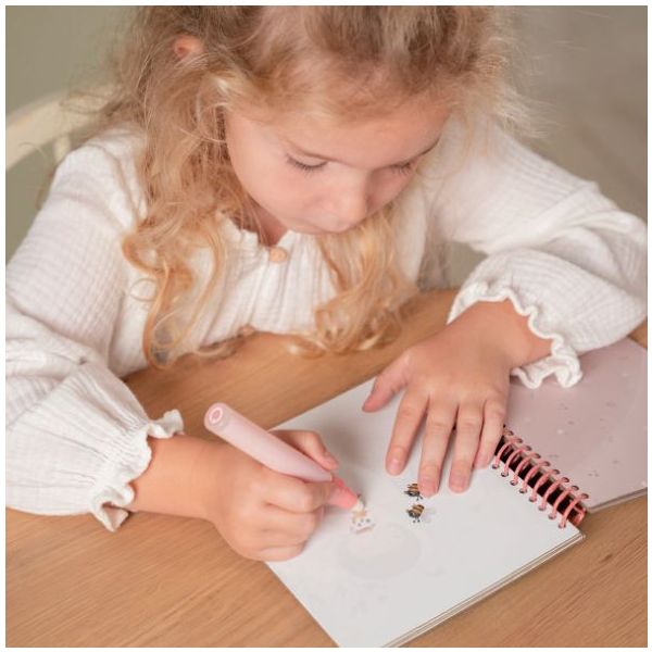 Livre de coloriage à l'eau magique - Rosa & Friends