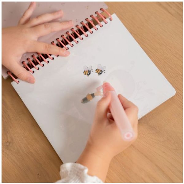 Livre de coloriage à l'eau magique - Rosa & Friends