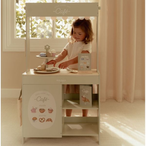 Display stand with pastries