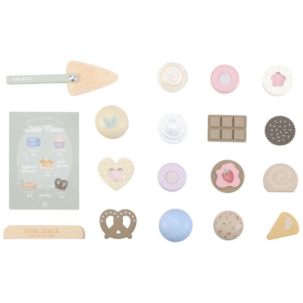 Display stand with pastries